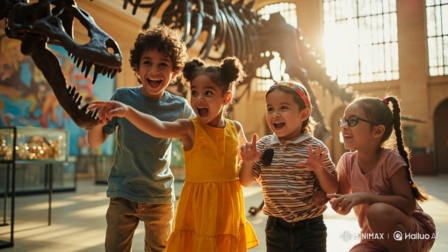 HailuoAI: Kinder erleben KI-Magie im Museum